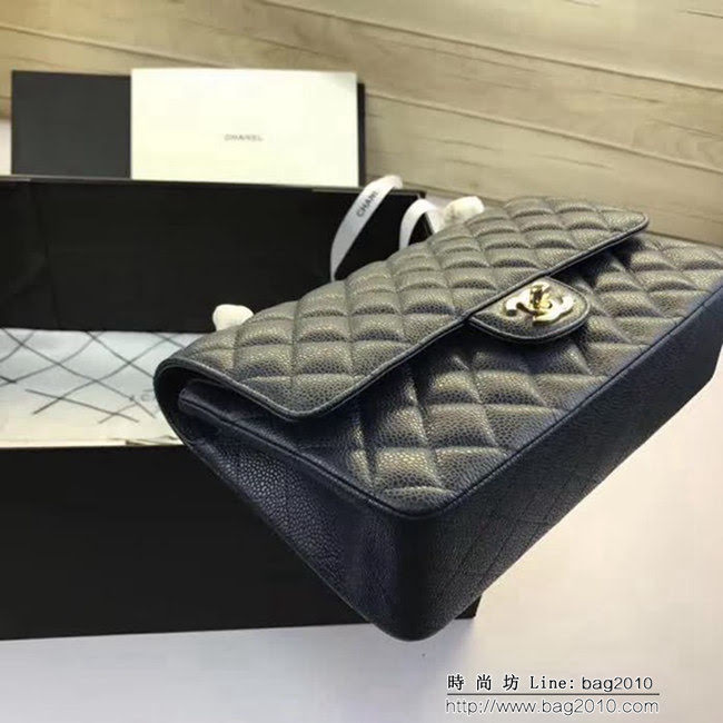 香奈兒CHANEL 升級版A1112全新經典小羊皮金銀鏈條單肩斜挎包 DSC1739